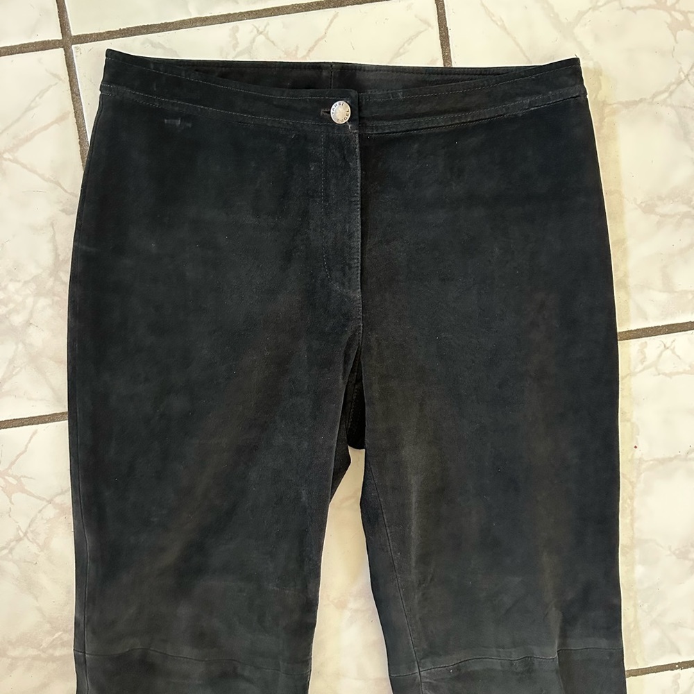 Yansi fugel black suede pants - Picture 9 of 12